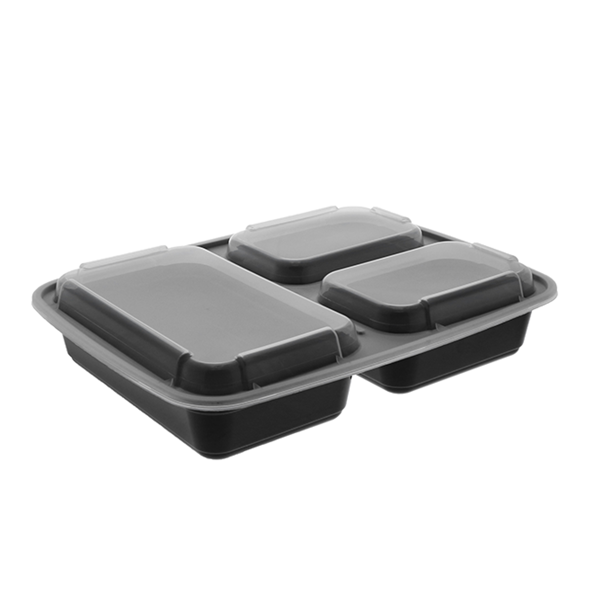SunrisePak 222B 30oz 2 Compartment Rectangle Container