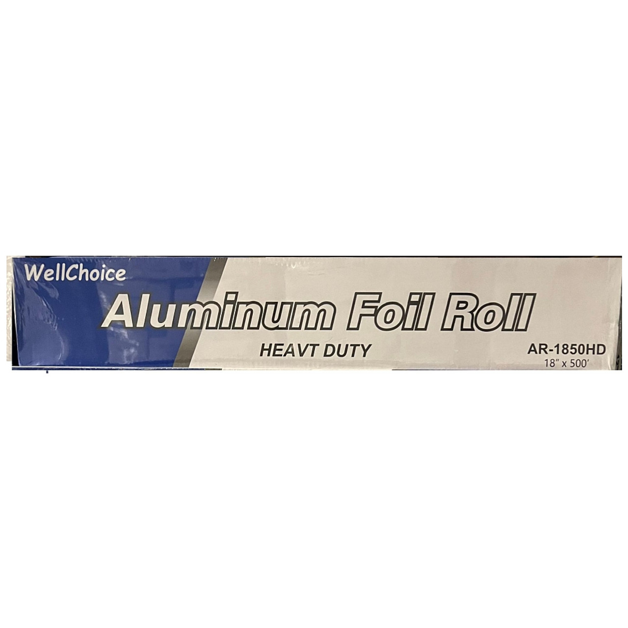 18" x 1000' Aluminum Foil Roll Standard Duty (Blue White)