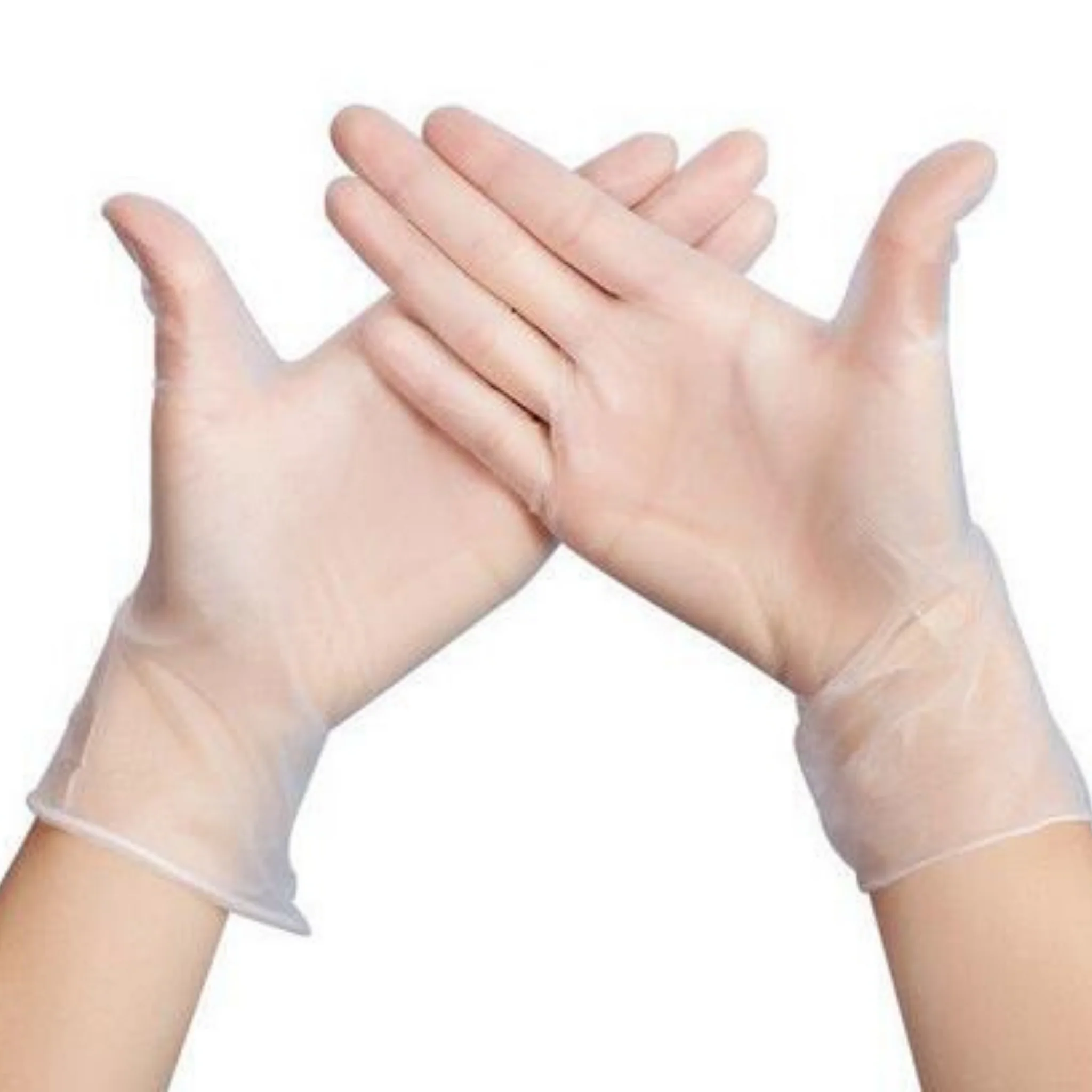 Poly Gloves (S, M, L, XL) 10,000/Case