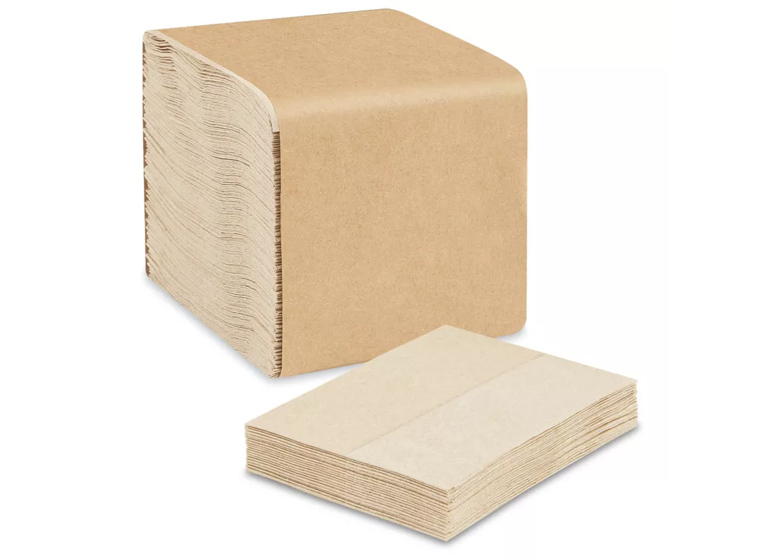Quick/Interfolded Xpress Dispenser Napkin Kraft 2 Ply 6000/Case